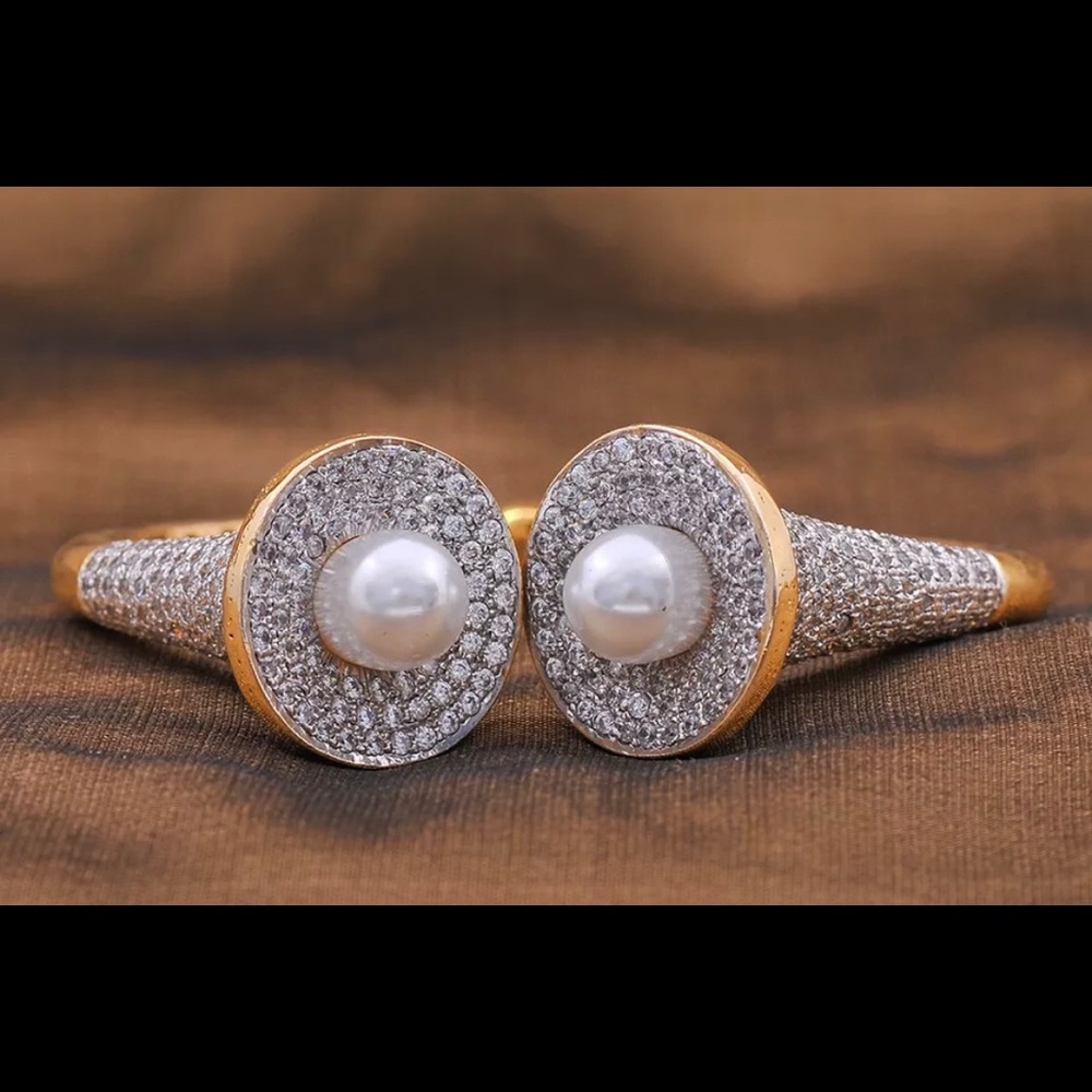 Brand new CZ stones cuff style bracelet.